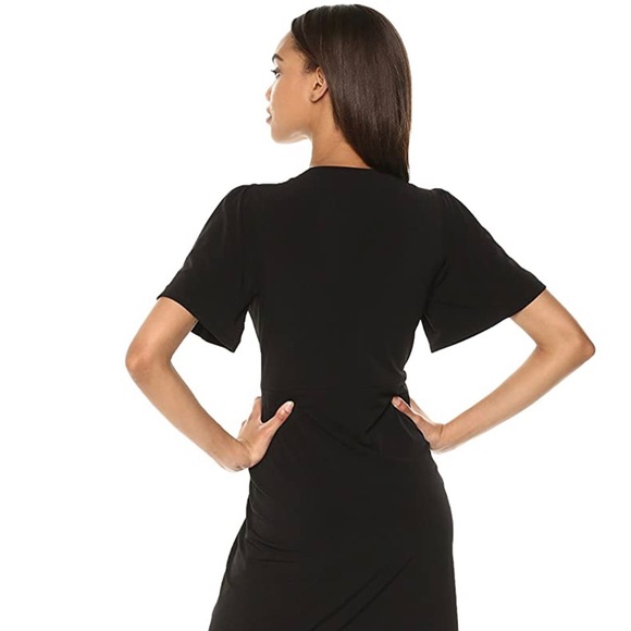 Catherine Malandrino faux wrap LBD - Picture 3 of 5